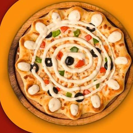 Zaiqoon special stuffed crust pizza