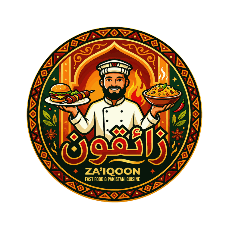 Za'iqoon — Fast Food & Pakistani Cuisine badge